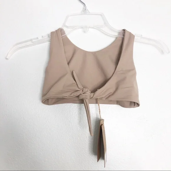 The Simple Folk Bikini Top Dune Neutral Tan Cream - Picture 11 of 16